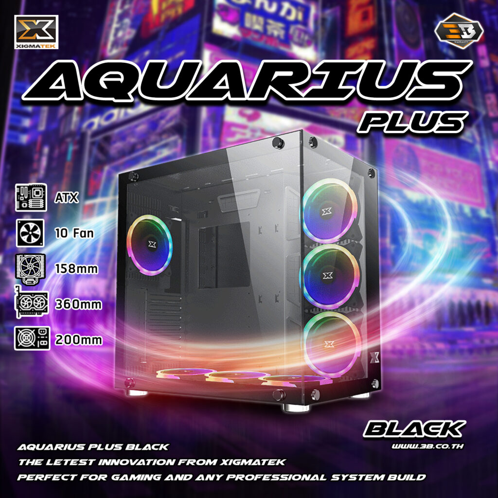 Cover Xigmatek Aquarius Plus Black 01