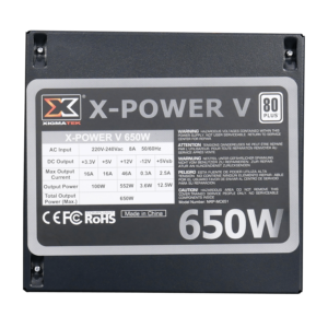 XIGMATEK X-POWER V 650W 80PLUS PSU (7)