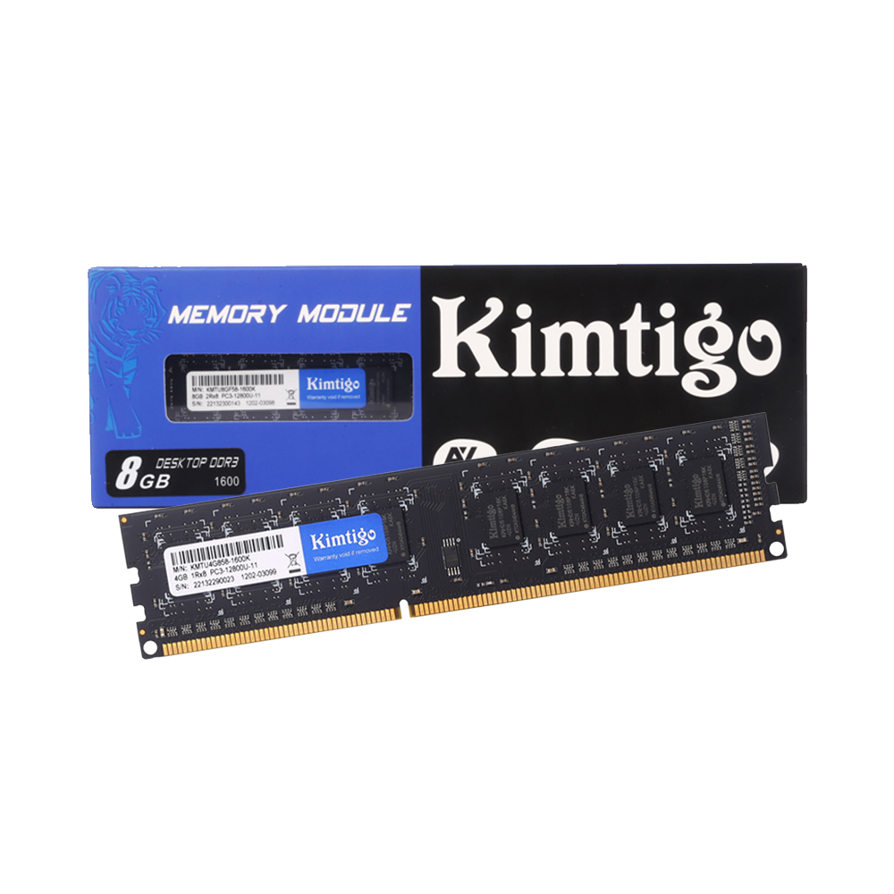 Cover Ram Kimtigo Cavalry Desktop 8GB DDR3 1600MHz new