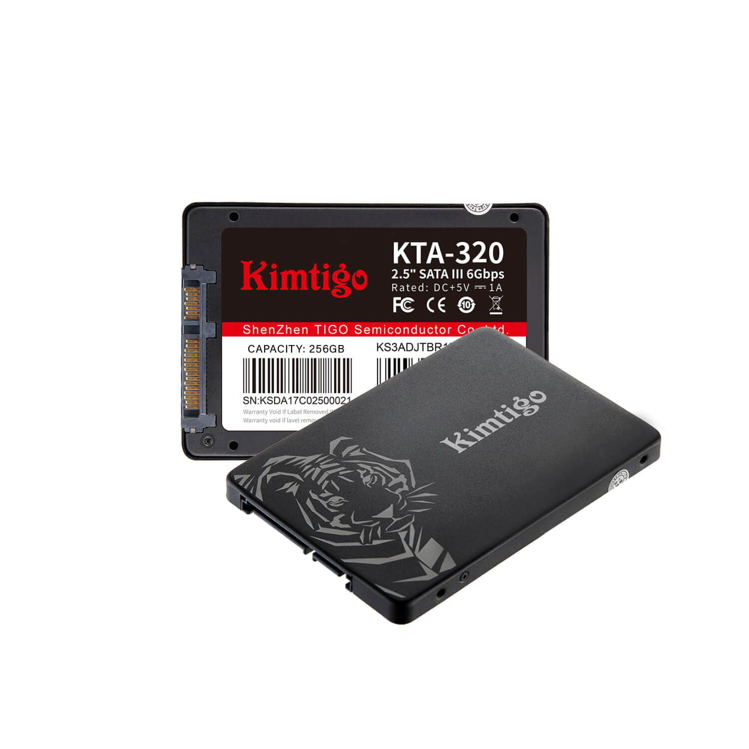 SSD (เอสเอสดี) KIMTIGO KTA-320 2.5″ SATA III 256GB